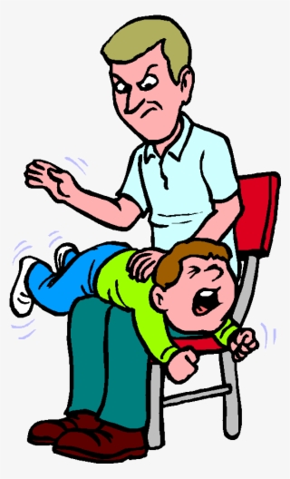 Download Clipart - Spanking Child Clipart #5026535