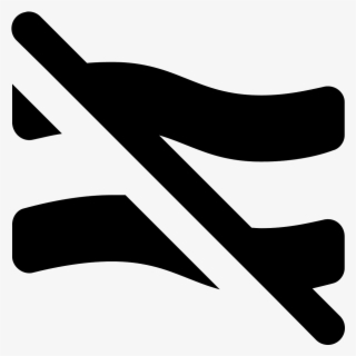 Approximately Not Equal Icon - Not Equal Png #5028955