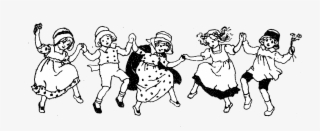 Png Library Download Inspirational Of Children Dancing - Students Dancing Black And White Clipart #5030896