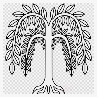 Willow Clipart Weeping Willow Tree Clip Art - Willow Tree Coat Of Arms Clip Art #5031042
