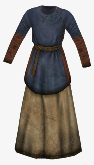 Girl's Blue Dress - Png Girls Dress #5032870