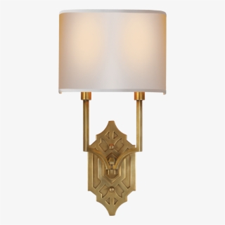 Silhouette Fretwork Sconce - Visual Comfort Tob2600hab-np Thomas Obrien Silhouette #5033361