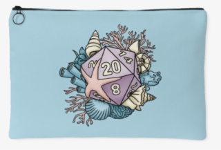 Mermaid D20 Zip-up Dice Bag - D20 System #5033634