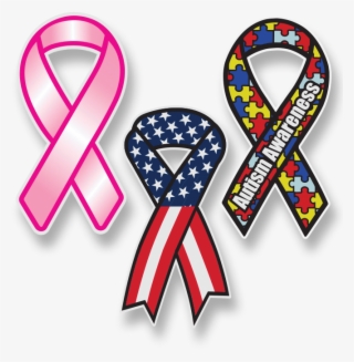 Die Cut Ribbon Decals - Special Education Week Autism And Adhd Awareness Month #5033985
