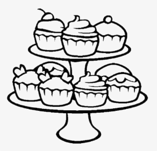 A Wide Range Of Cupcake Coloring Pages - Coloring Sheets Of Cupcakes #5035534