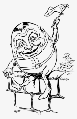 “humpty Trump Sat On A Wall - Humpty Dumpty Clipart #5038010