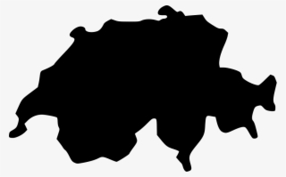 Png File - Switzerland Map Vector #5039343