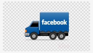 Facebook Truck Clipart Truck Like Button Facebook - Social Media Truck Icon #5041004