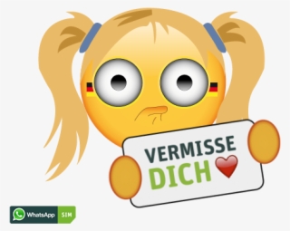 Angry Emoji Mit Gelbem Gesicht Und Deutschland Flaggen - Smiley Peace #5041214