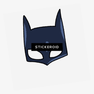 Batman Drawing Mask - Cartoon #5042365