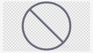 No Food Sign Black And White Clipart Royalty-free Clip - Transparent Background Arrow #5042432