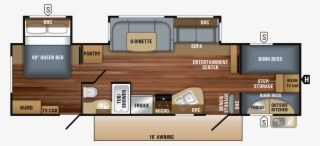 Interior Color - Tumbleweed - 2019 Jayco Jay Flight 31qbds #5042512