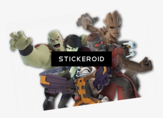 Guardians Of The Galaxy Hd - Disney Infinity 2.0 - Guardians Poster Print (22 X #5043403