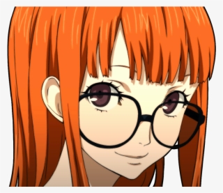 244kib, 872x632, Futaba Happy Cut-in - Futaba Persona 5 Png #5043719