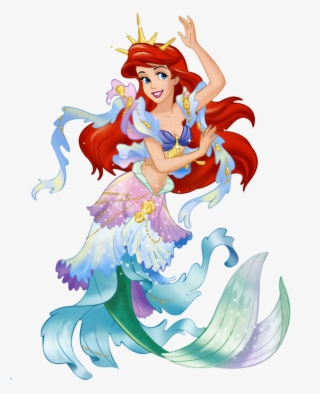 Ariel Mermaid, Ariel The Little Mermaid, Mermaid Cartoon, - Ariel Little Mermaid Character #5044243