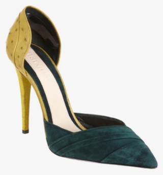 Narciso Rodriguez Ostrich D'orsay Pump - Basic Pump #5044590