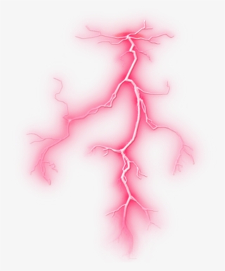 Ftestickers Red Lightning Freetoedit - Red Lightning Transparent Background #5045846