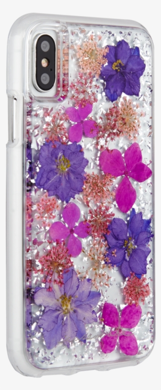 Multi Flower Flashy Iphone X Case - Case Mate Karat Petals Pink Iphone X #5046115
