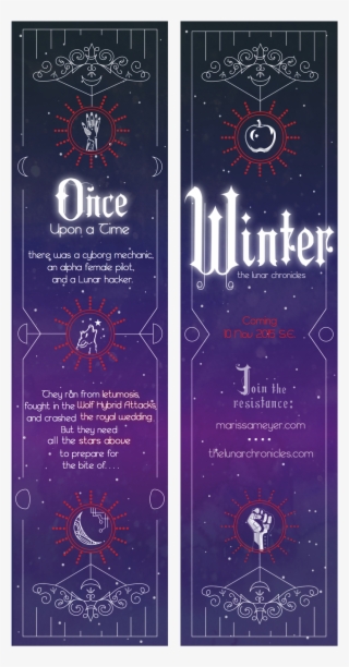 × - Lunar Chronicles Bookmark #5046273