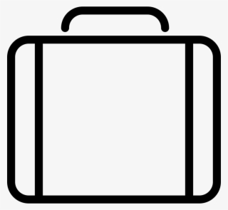 Png File Svg - Briefcase White Outline Png #5046428