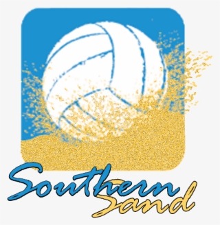 Vector Royalty Free Stock Southern Sand Volleyball - Sand Volleyball Logo #5046625