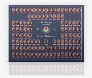 Navy Background, 2 Color Elite Plaque Red And White, - Art #5047245