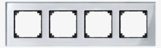 Mtn4040 3260 Real Glass Frame, 4 Gang, Diamond Silver, #5047450 Mtn4040 3260 Real Glass Frame, 4 Gang, Diamond Silver, #5047450