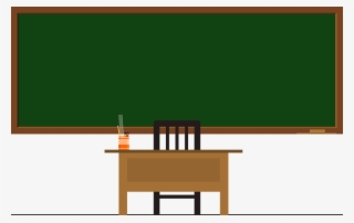 Chalkboard Book Cliparts - Blackboard Vector #5048434