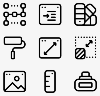 Design Tool And Content Editor - Bathroom Icons #5048501