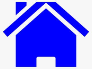Simple Home Cliparts - Home Vector Png Blue #5048571