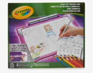 Pink Light Up Tracing Pad - Crayola Light Up Tracing Pad Assortment #5049024