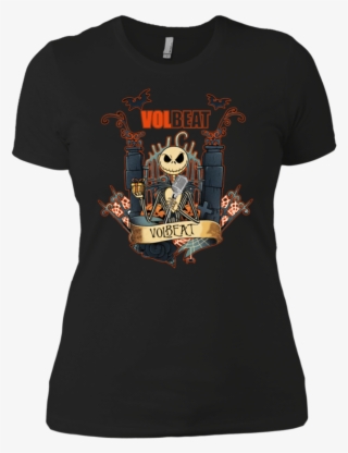 Volbeat Nightmare Jack Skellington Boyfriend T-shirt - Shirt #5049514
