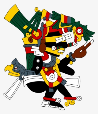 File Tezcatlipoca Svg Wikimedia - Tezcatlipoca Png #5049611