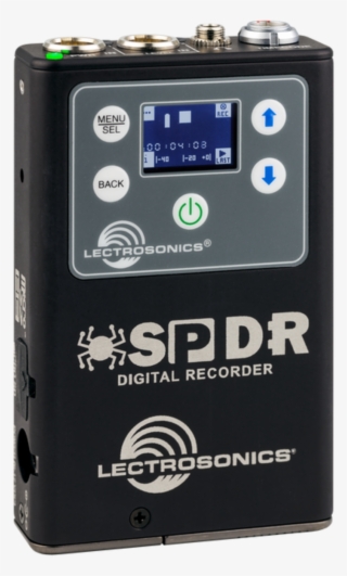 Lectrosonics Introduces Spdr Stereo Portable Digital - Lectrosonics Spdr #5051109