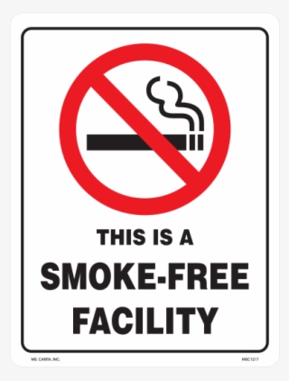 No Smoking Warning Vinyl Decal - No Smoking Sign #5052386