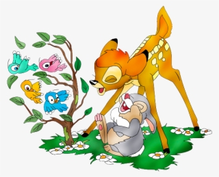 Bambi Clipart Thumper - Bambi & Thumper Png #5053535