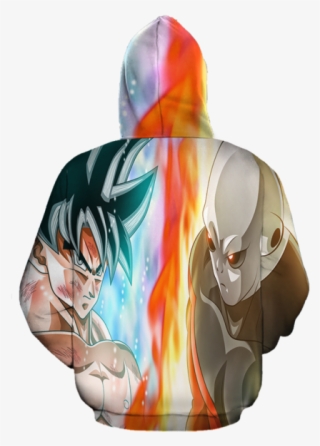 Dragon Ball Super Goku Vs Jiren Overflowing Aura Hoodie - Goku #5054015