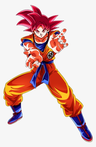 Freeing Aura Of God] Super Saiyan God Goku Character - Goku #5054087