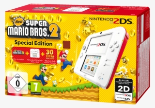 Cool Nintendo 2ds Rouge / Blanc New Super Mario Bros - Red And White 2ds #5055344