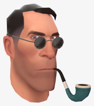 Tf2 Medic Face Png #5055723