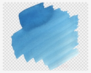 Blue Brush Background Png Clipart Watercolor Painting - Logos Dls #5056458