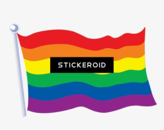 Rainbow Flag - Rainbow Flag Cutout (printed 2 Sides) #5058521