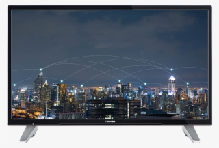 32" Toshiba Hd Ready Wlan Tv Front - Toshiba 32w3663dg #5059756