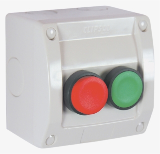 Ws226/2pb Push Button Switch, 2 Gang, Red/green Button, - Red Green Push Button Switch #5059953