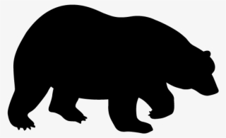 Animal Free Illustrations Icon View All Images - フリー 素材 熊 シルエット #5060426