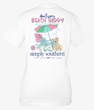 Dontworry-white V=1498068269 - Simply Southern Shirts Transparent Background #5060867