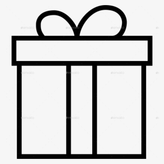 25 Gift Line Icons - Christmas Parcel Vector Icon #5062183