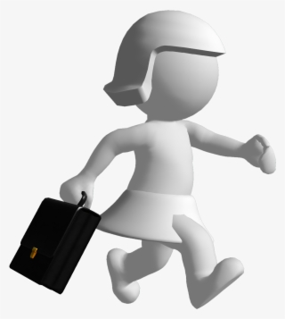 Business Woman With A Briefcase - Sitting #5062587 Business Woman With A Briefcase - Sitting #5062587