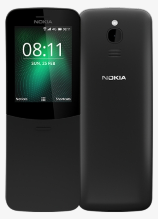 Nokia 8110 4g Dual Sim, Black - Nokia 8110 #5062694