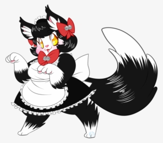 Maid Drawing Cat Png Freeuse Library - Cat #5063208